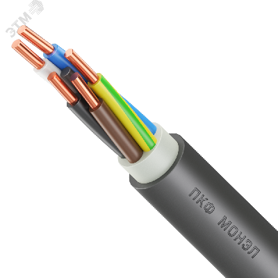 Кабель силовой ВВГнг(А)-LS 5Х6ок(N.PE)-0.660 ТРТС