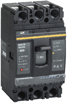 Автоматический выключатель ВА88-39 3Р 400А 35кА MASTER с электрон. расц.