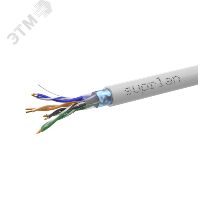 Витая пара FTP 4 пары AWG 25 Cat.5e внутренняя Cu Light (FTP 4x2x0,44 5e In/Cu)