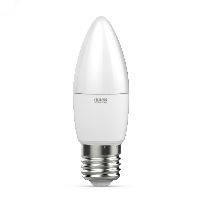 Лампа Gauss Elementary Свеча 12W 950lm 6500K E27 LED 1/10/100