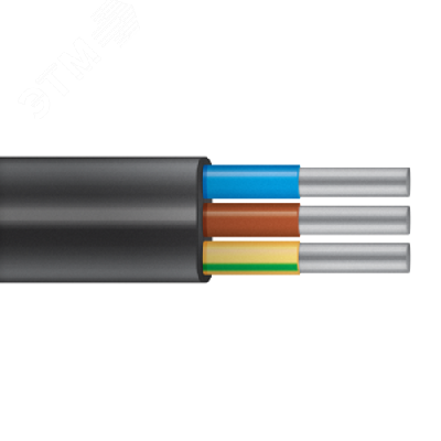 Кабель силовой АсВВГнг(А)-LS 3х10пл(ок)(N,PE)-0,66ТРТС