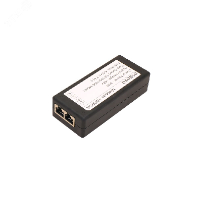 Инжектор PoE 1хRJ45 10/100/1000 Мб/с, 802.3af/at, до 30 Вт, AC 240В, DC 48В