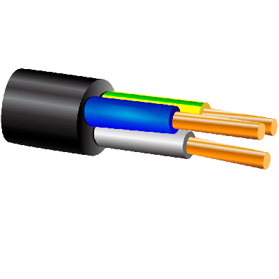 Кабель силовой ВВГ 3х1.5ок (N, PE) - 0.66 ТРТС
