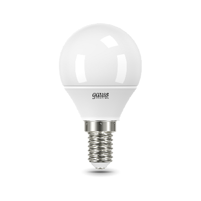 Лампа светодиодная LED 12 Вт 950 лм 6500К AC180-240В E14 шар P45 холодная Elementary