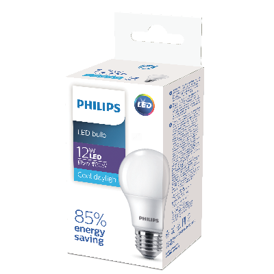 Лампа светодиодная LEDBulb LED12Вт E27 6500K 2 A RCA EcoHome