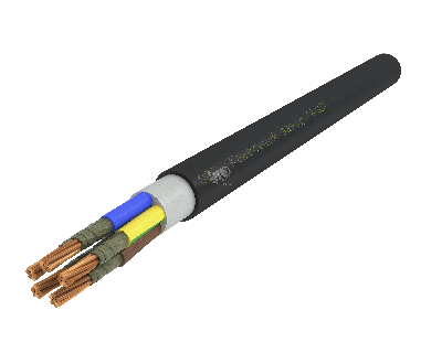Кабель силовой ППГнг(А)-FRHF 5х50мк(N.PE)-0.66 многопроволочный (барабан)