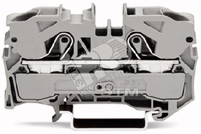 Клемма двухпроводная проходная 0.5-10(16)мм.кв.