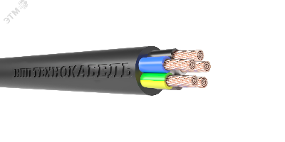 Кабель силовой КГВВнг(А)-LS 5Х1.5 (N.PE)-0.660 ТРТС