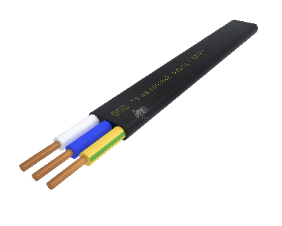 Кабель силовой ППГ-П нг(А)-HF 3х6ок(N.PE)-0.66 однопроволочный черный (барабан)