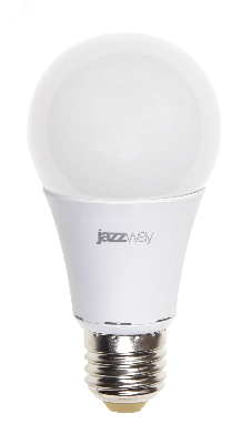 Лампа светодиодная LED 11w E27 холодный матовый груша Jazzway