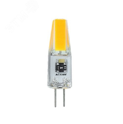 Лампа светодиодная LED 3Вт G4 теплый COB