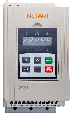 Устройство плавного пуска SSI-5.5/11-04 5.5кВт, 11А, 3Ф, 380В±15%, 50Гц/60Гц, IP20, без встроенного байпаса